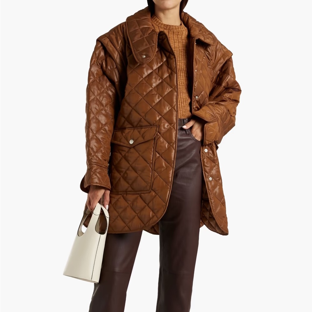 A.L.C Convertible Quilted Shell Jacket